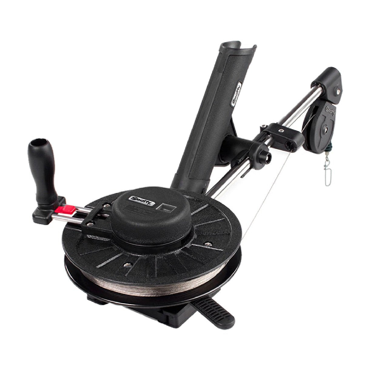 Scotty 1060 Depthking Manual Downrigger w/Rod Holder