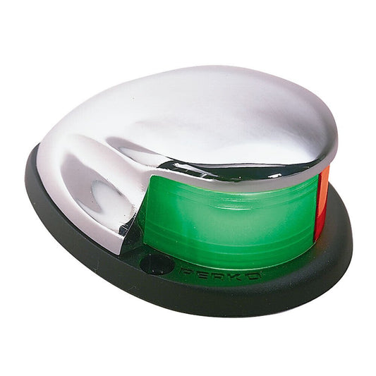 Perko Bi-Color Boat Bow Light Chrome Plated