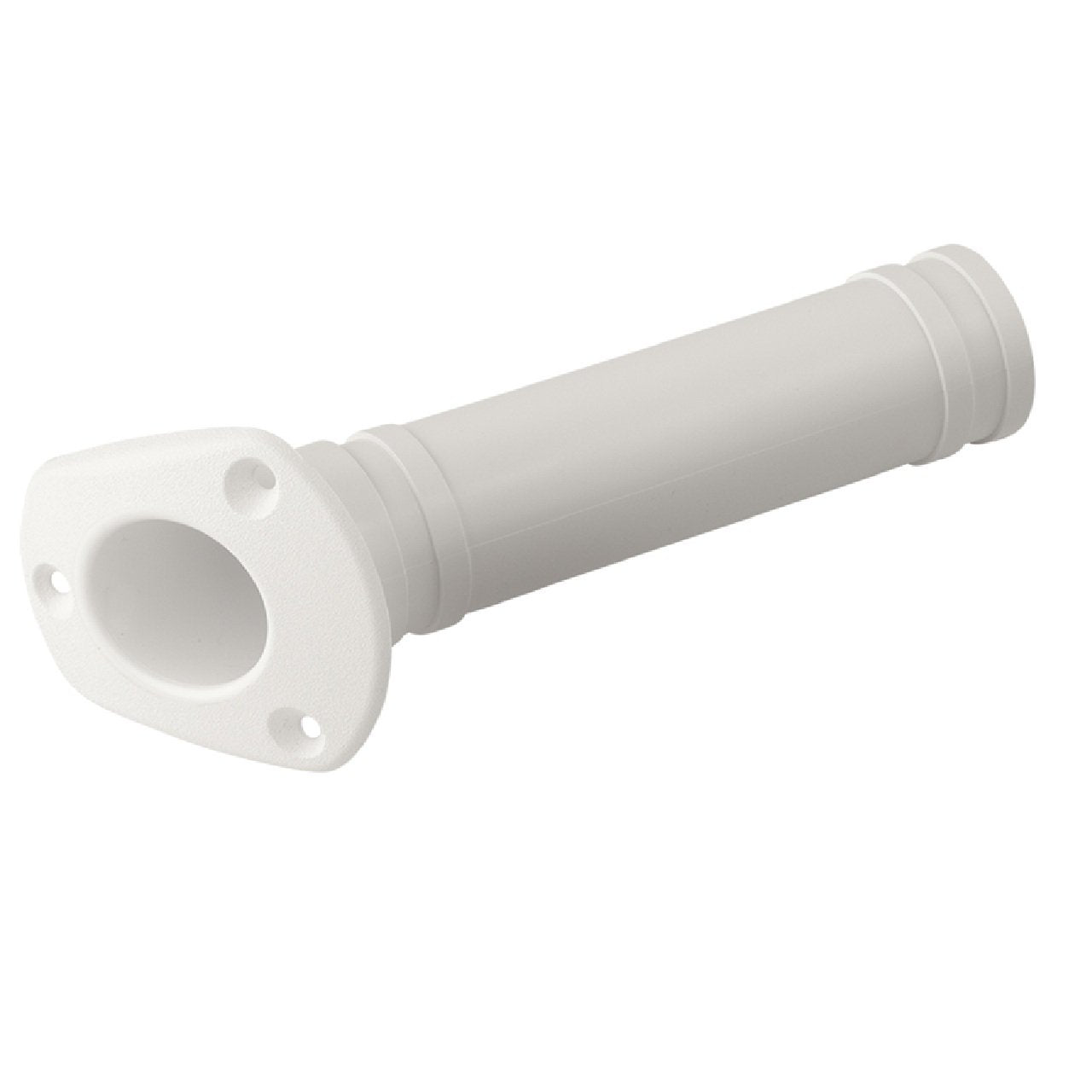 Sea-Dog Flush Mount Fishing Rod Holder - White