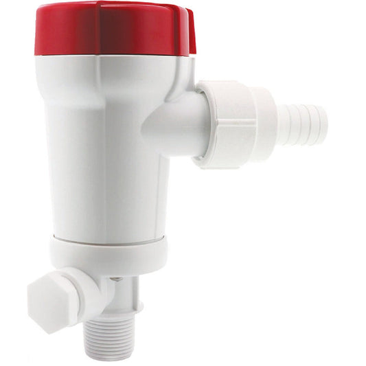 Rule 1100 GPH Livewell Pump Straight Seacock Inlet 605FC