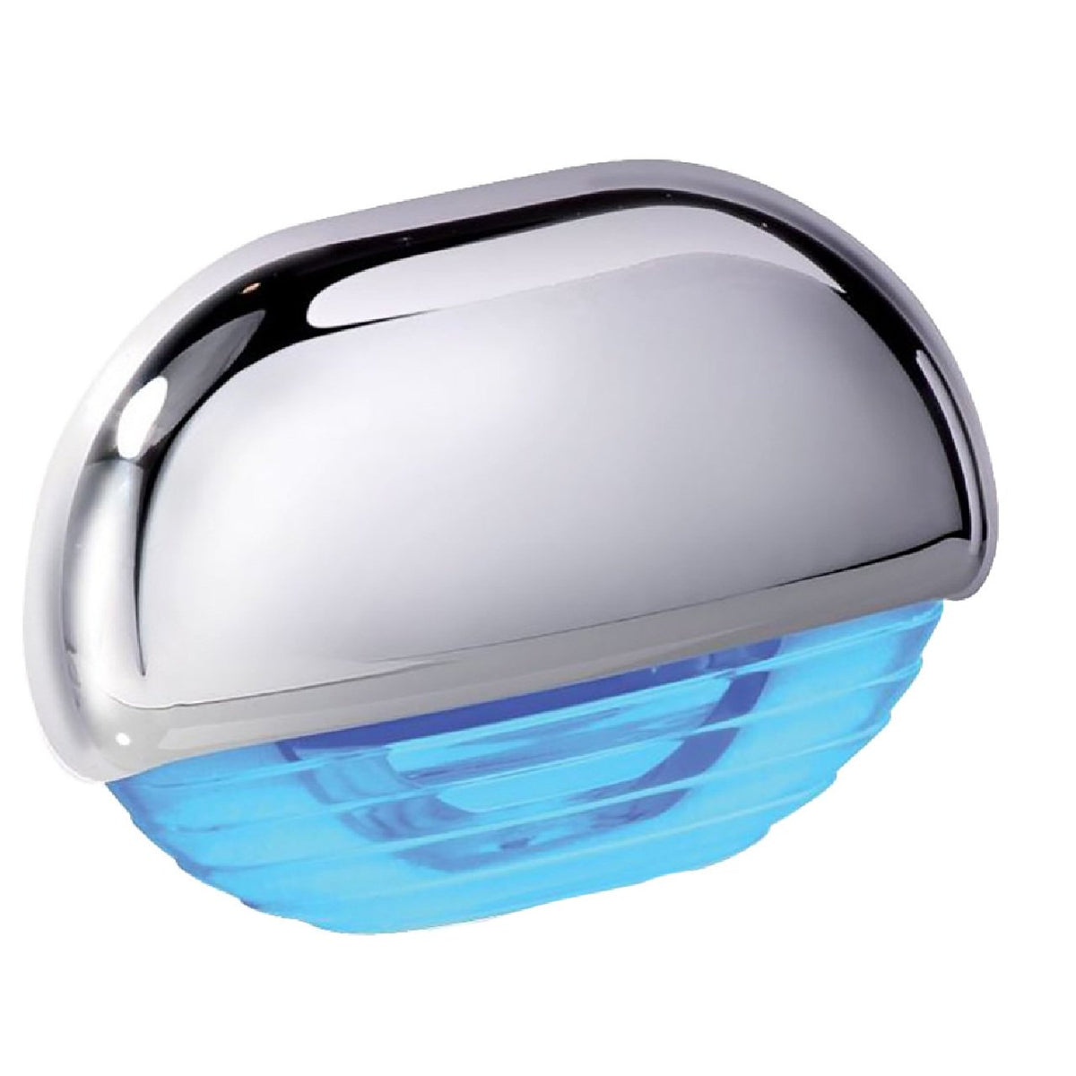 Hella Marine Blue LED Easy Fit Step Light w/Polished Stainless Steel Cap