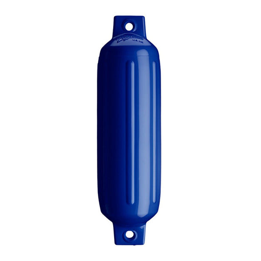 Polyform G-2 Twin Eye Boat Fender 4.5" x 15.5" - Cobalt Blue