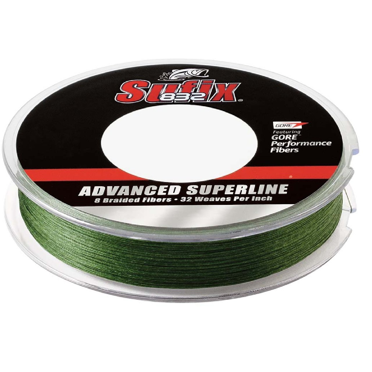 Sufix 832® Advanced Superline® Braid - 8lb - Low-Vis Green - 150 yds
