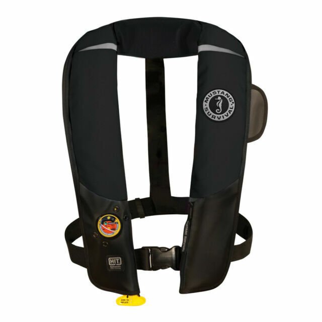 Mustang HIT Hydrostatic Inflatable PFD - Black - Automatic/Manual (MD318302-13-0-202)