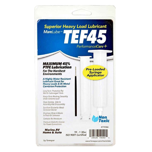 Forespar Marelube Boat Trailer Grease TEF45 30cc Syringe