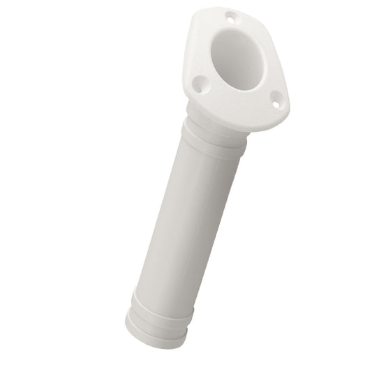 Sea-Dog Flush Mount Fishing Rod Holder - White