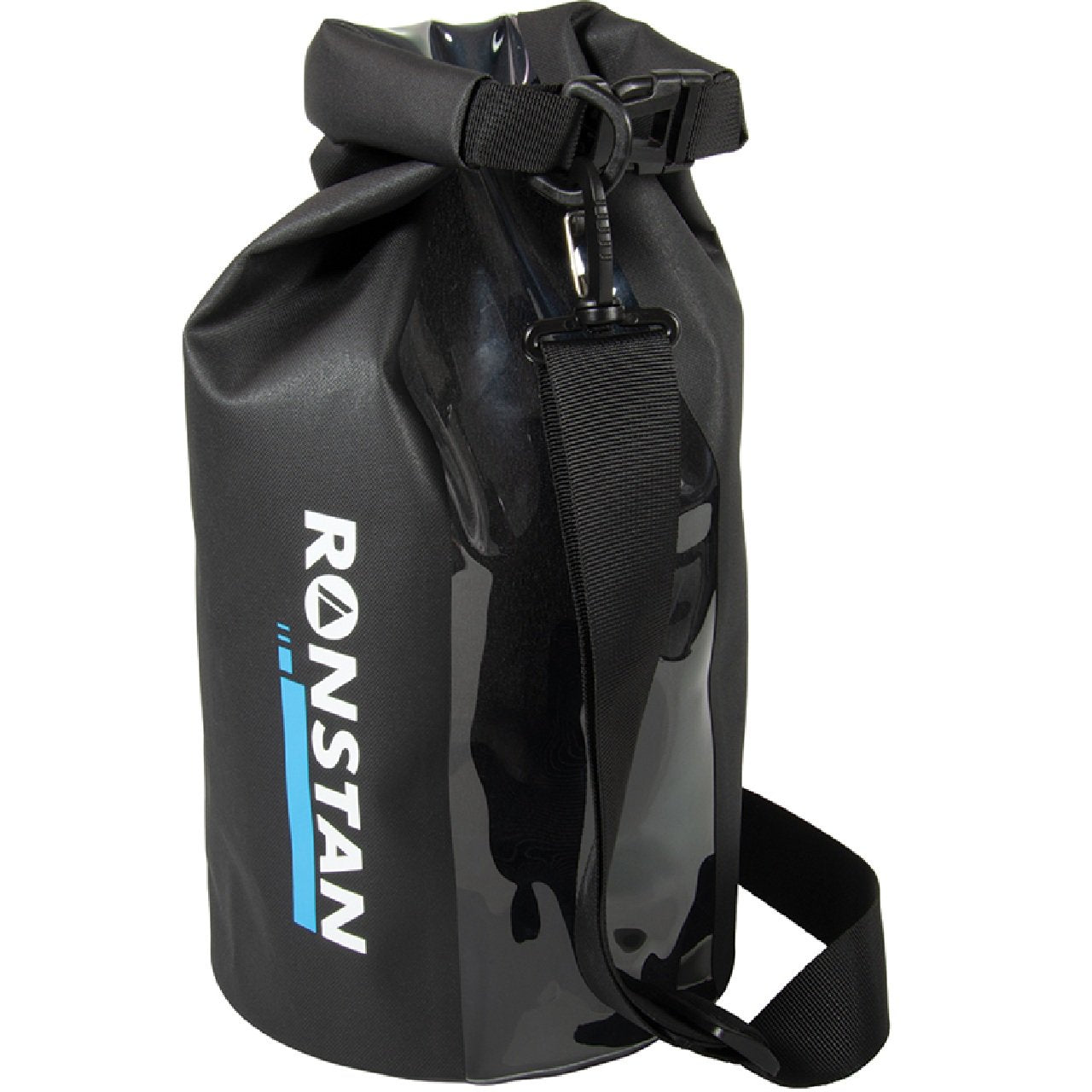 Ronstan Dry Bag Roll Top - 10L Bag - Black w/Window