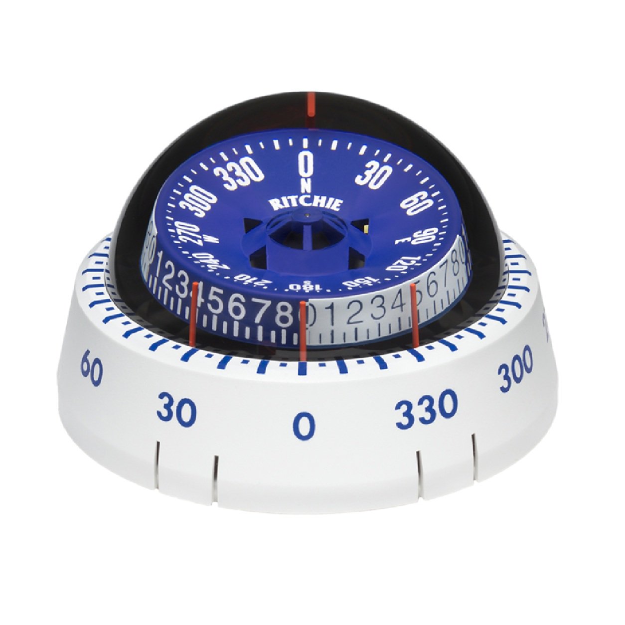 Ritchie XP-98W X-Port Tactician™ Compass - Surface Mount - White