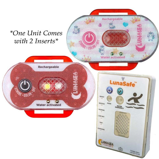 Lunasea Lighting  Child & Pet Safety Water Activated Strobe Light-LLB-63RB-E0-K1