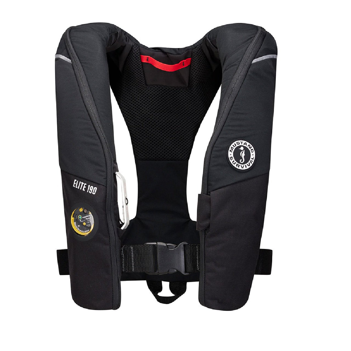 Mustang Elite 190 Offshore Inflatable PFD - Black