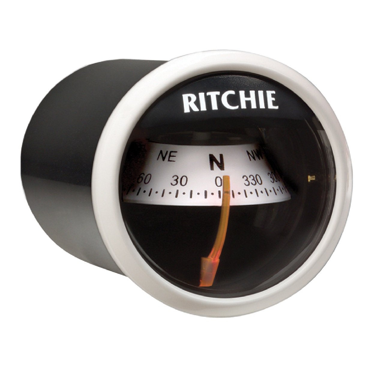 Ritchie X-23WW RitchieSport Compass - Dash Mount - White/Black