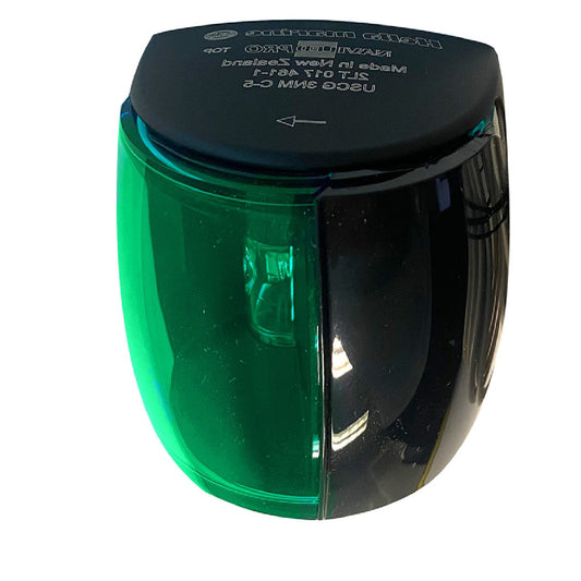 Hella Marine NaviLED PRO Starboard Boat Navigation Lamp - Black - 3NM