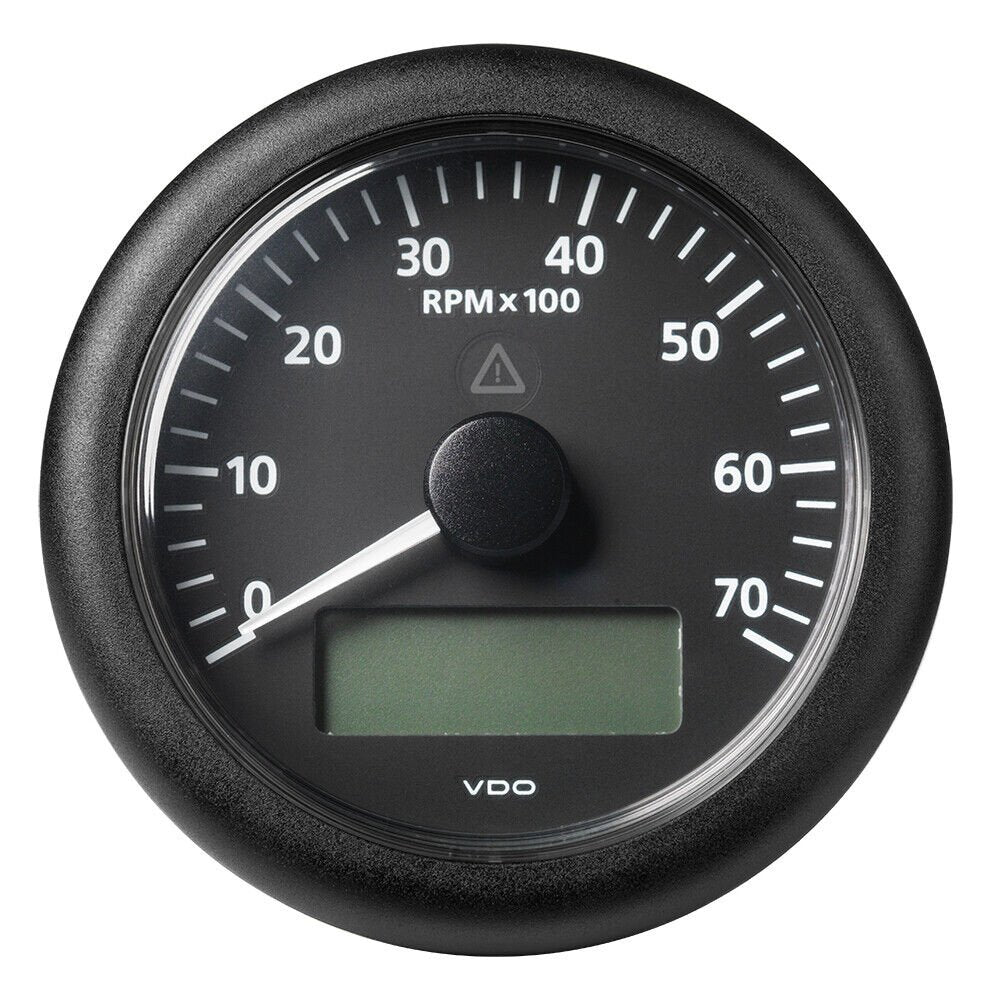 Veratron 3-3/8" (85MM) ViewLine Tachometer w/Multi-Function Display - 0 to 7000