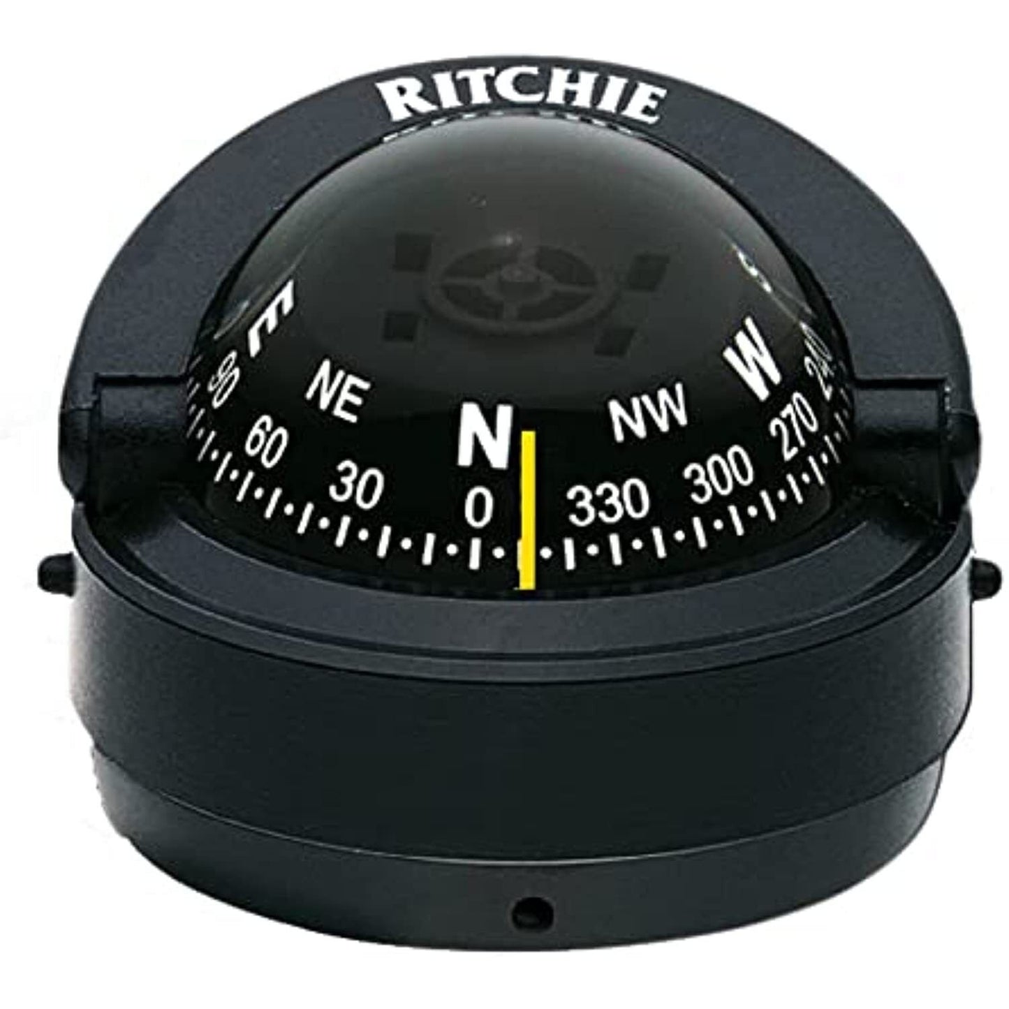 Ritchie S-53 Explorer Compass - Surface Mount - Black