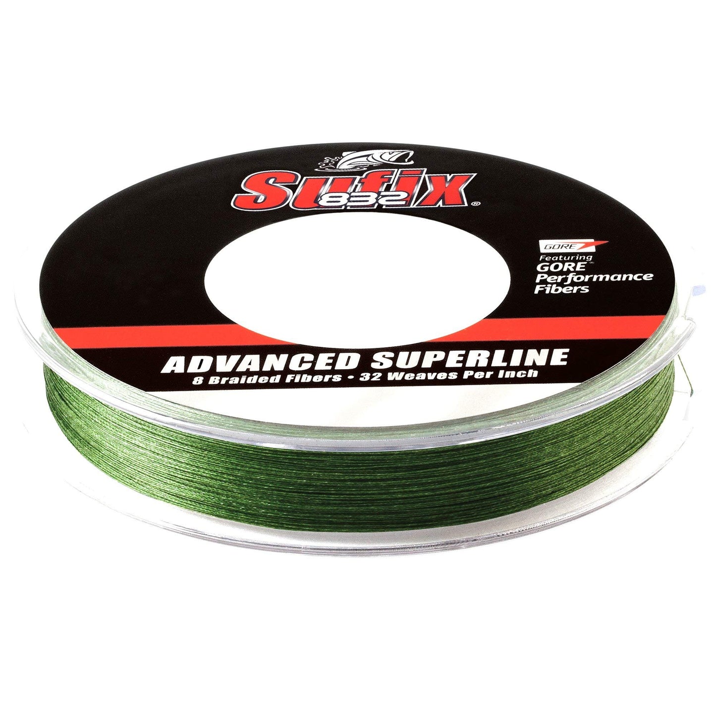 Sufix 832® Advanced Superline® Braid - 6lb - Low-Vis Green - 150 yds
