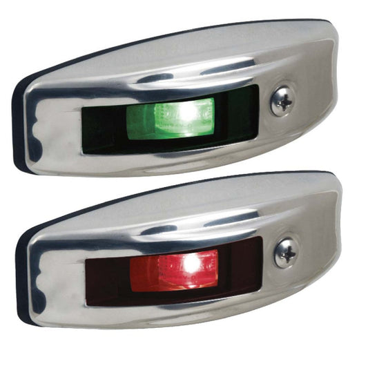 Perko 12V LED Boat Side Navigation Light - Stainless Steel