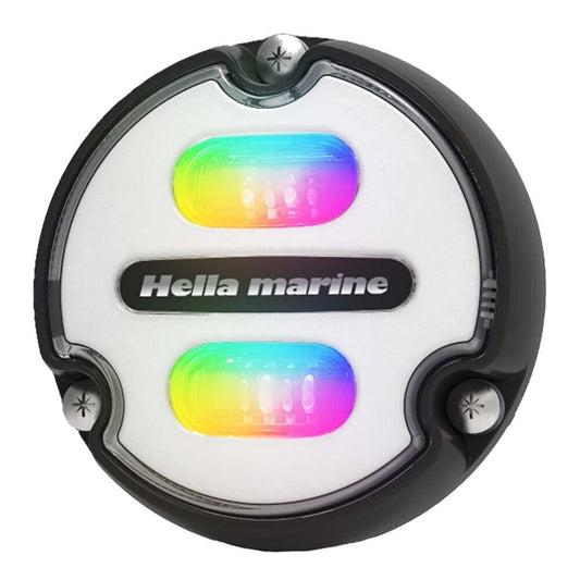 Hella Marine 016146-011 1800lm Black Housing White Lens Apelo A1 RGB Underwater