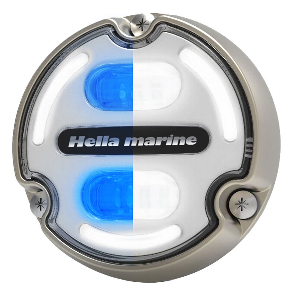 Hella Marine 016147-101 3000 Lumens Apelo A2 Blue & White Underwater Light,