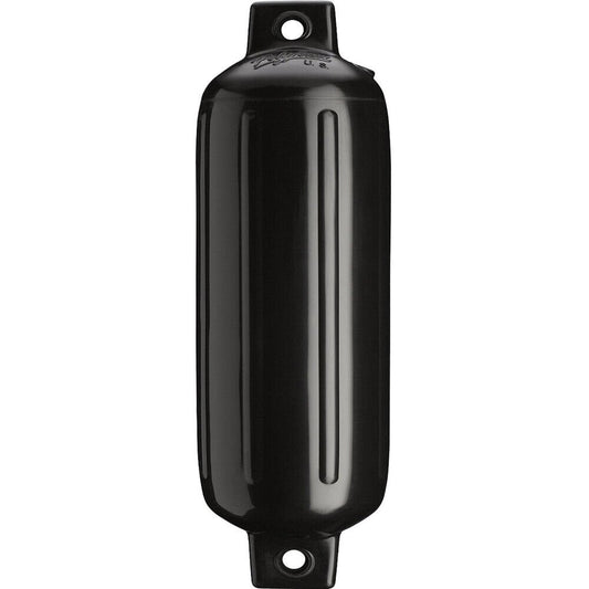 Polyform G-4 Twin Eye Boat Fender 6.5" x 22" - Black