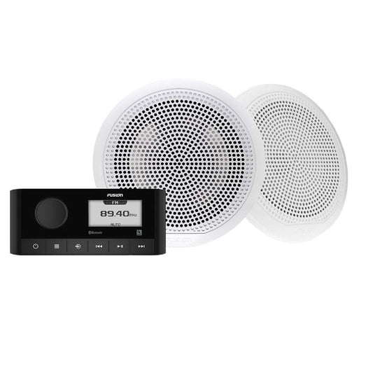 Fusion Boat Audio MS-RA60 & 6.5" EL Classic Speaker Kit