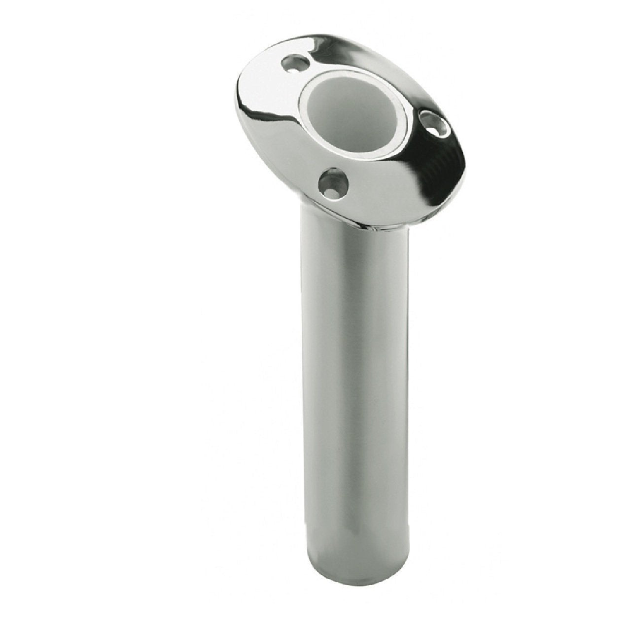 C.E. Smith Flush Mount Fishing Rod Holder - 15 Degree - Cast - 10.5" Deep