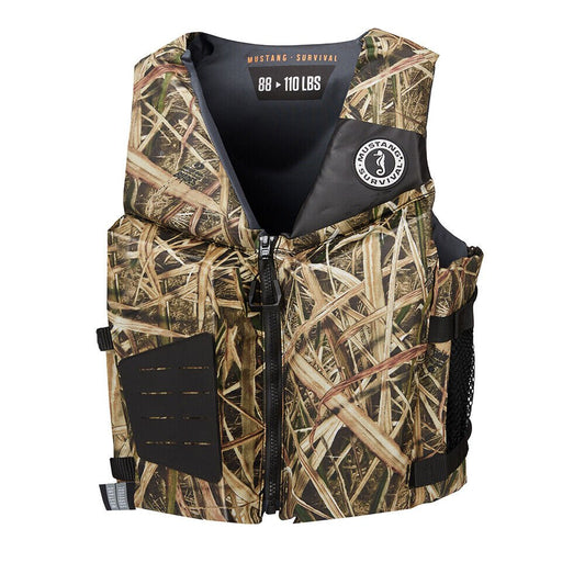 MUSTANG YOUNG ADULT REV FOAM VEST CAMO