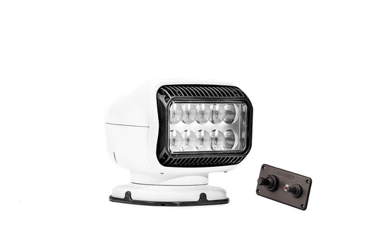 Golight Radioray GT Series Permanent Mount - White LED - Hard Wired Dash Mount Remote