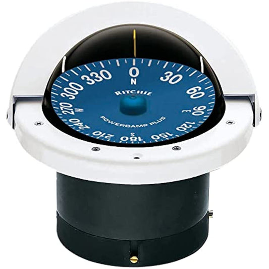 Ritchie SS-2000W SuperSport Compass - Flush Mount - White