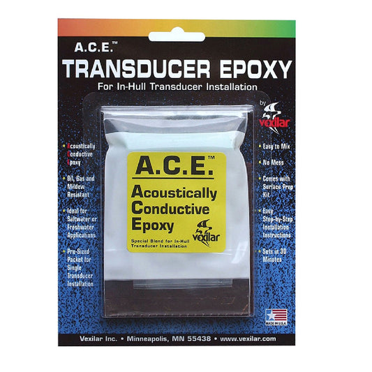 Vexilar A.C.E. Boat Transducer Epoxy