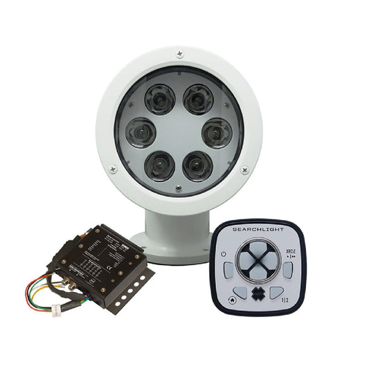 ACR RCL-50 LED White Searchlight w/ Wired Point Pad & Master Controller