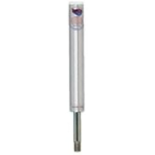 Attwood Boat Seat Pedestal; Lock N Pin; Post Only; Fixed Height; 13" H x 1-1/2" D Post;