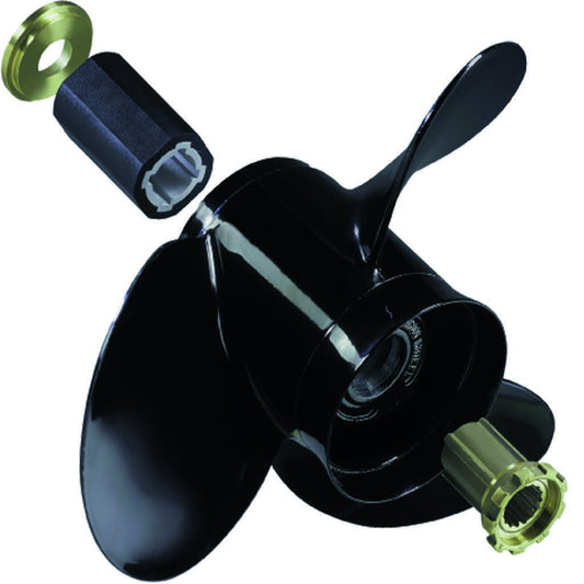 Boat Propeller 10.375X12 20-70 3BL AL VORTEX