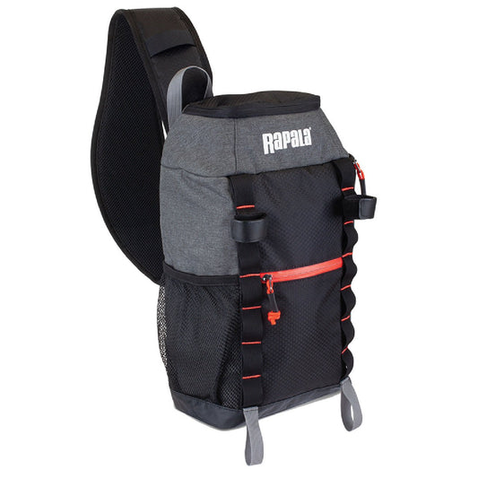 Rapala Venture 8 Liter Sling Pack - Compact Fishing Tackle Bag for Kayak & Shore Fishing