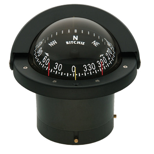 Ritchie FN-203 Navigator Compass - Flush Mount - Black