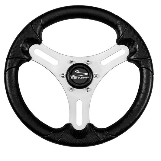 Schmitt Marine Torcello Lite 13" Boat Steering Wheel - Black Polyurethane