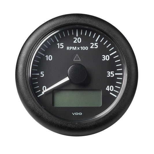 Veratron 3-3/8" (85MM) ViewLine Tach w/Multifunction Display - 0 to 4000 RPM -