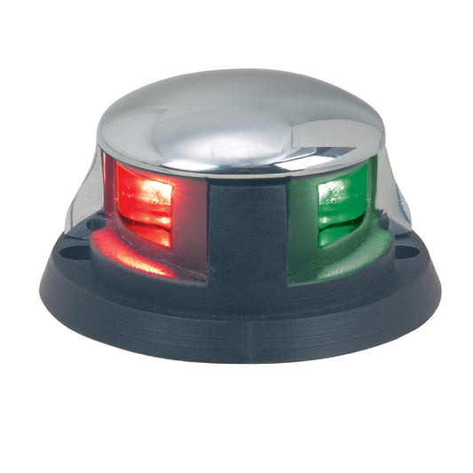Perko Bi-Color LED Horizontal Mount Nav Light - Chrome Plated Zinc