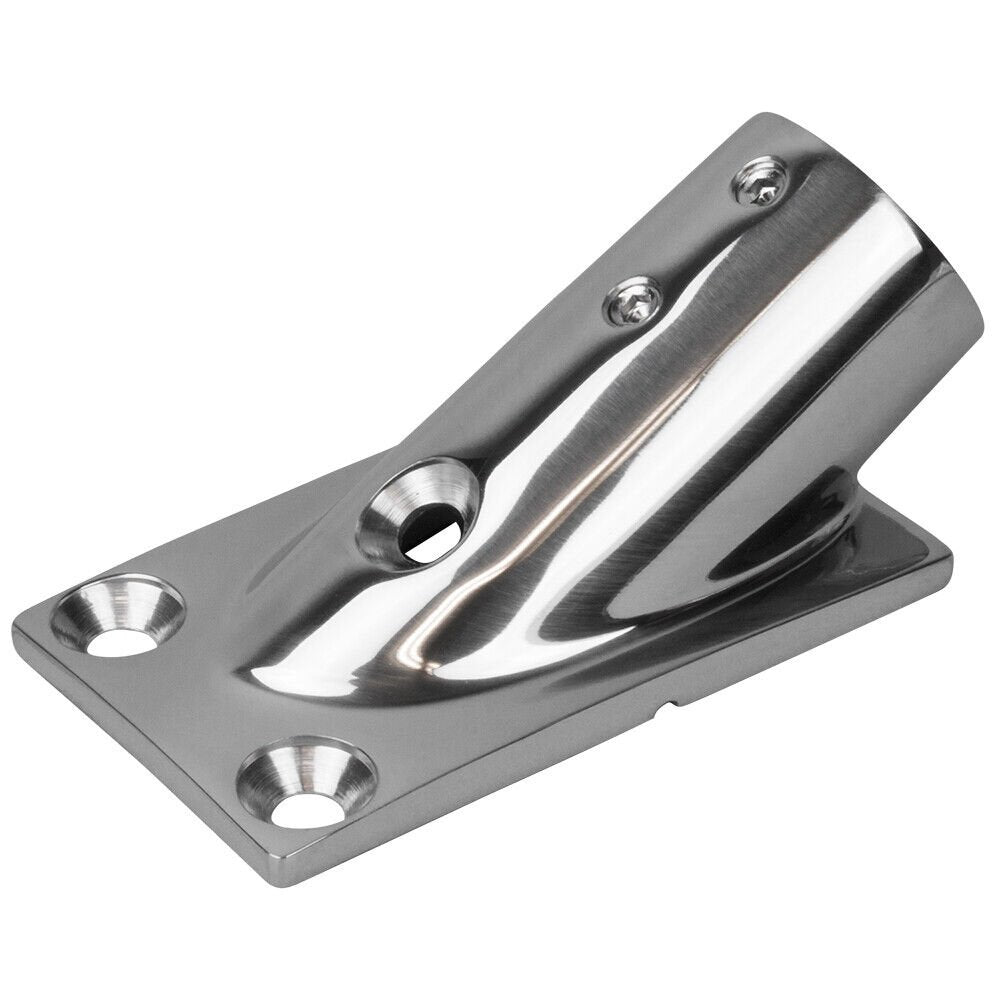 Sea-Dog 281301-1 1.07 x 3.18 in. 30 deg 316 Stainless Steel Rail Rectangular