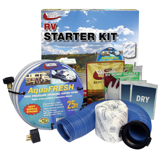 Valterra RV STARTER KIT STANDARD-Basic RV Needs kit to get Started