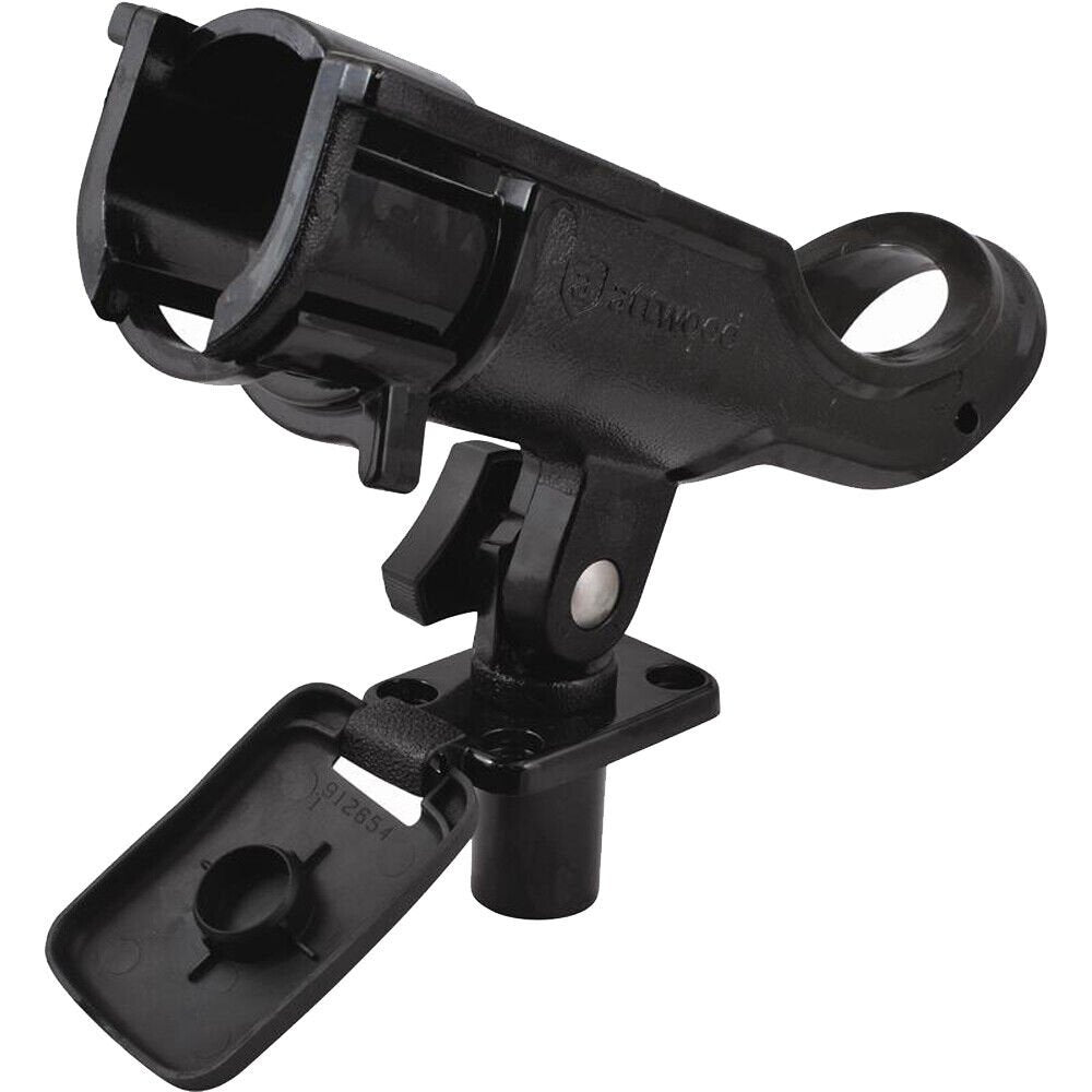 Attwood Heavy Duty Adjustable Fishing Rod Holder w/Flush Mount (5014-4)