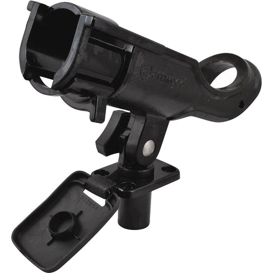 Attwood Heavy Duty Adjustable Fishing Rod Holder w/Flush Mount (5014-4)
