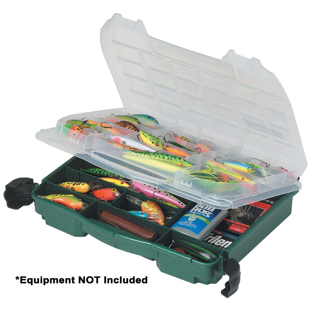 Plano Lockjaw™ Satchel Fishing Tackle Box- Green (395010)