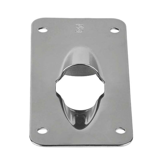 Schaefer Sailboat Halyard Exit Plate for Up To 3/4" Line - Flat (Model 34-48)