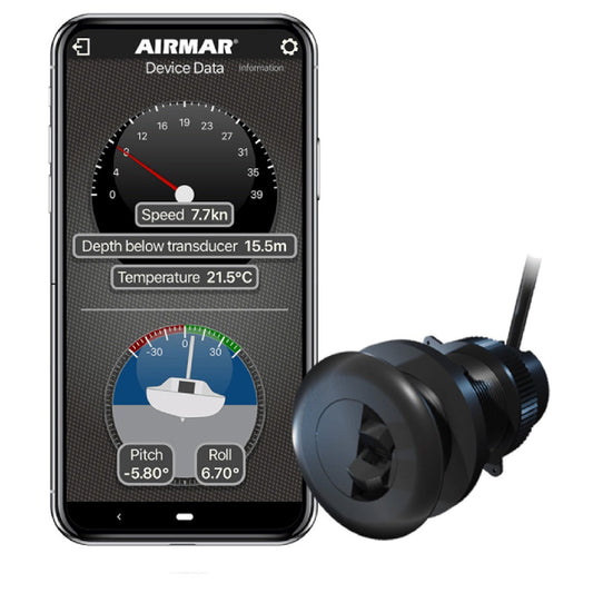 Airmar DST820-PV-N2 PSTI Plastic Thru-Hull Transducer w/Bluetooth 235kHz