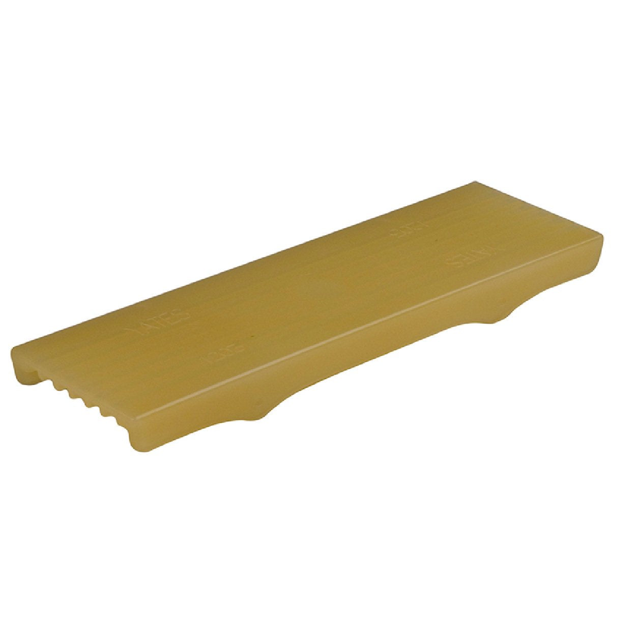 C.E.Smith Flex Trailer Keel Pad - Full Cap Style - 12" x 3" - Gold