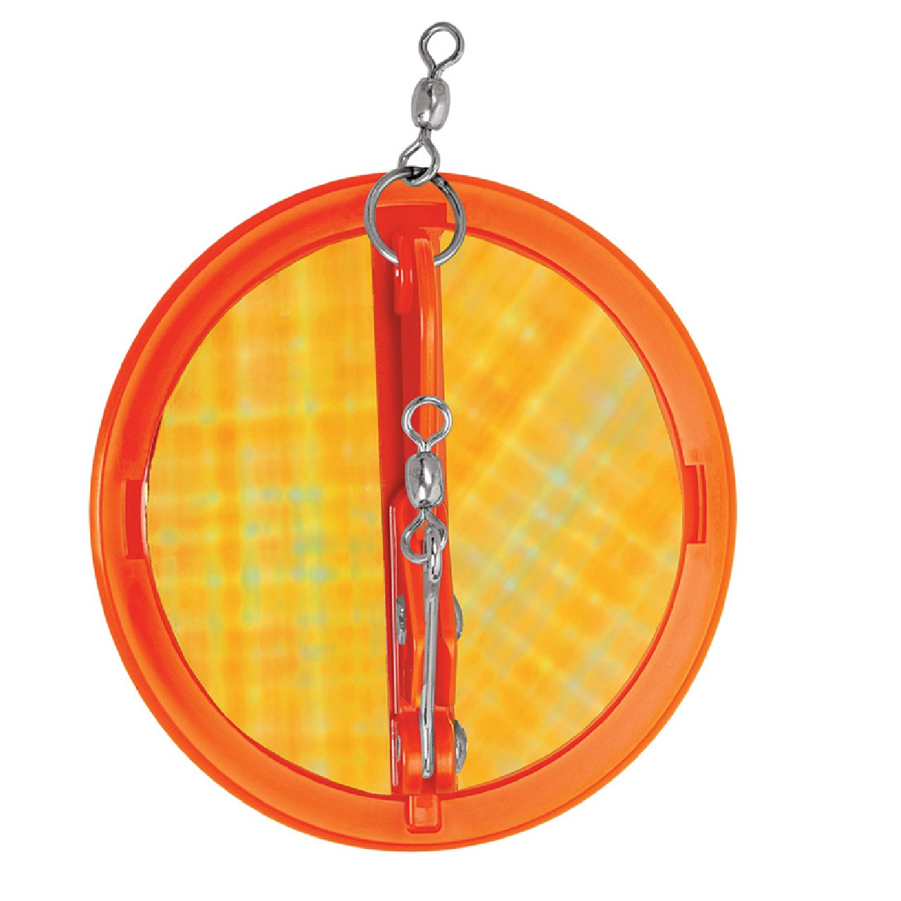 Luhr-Jensen 3-1/4" Dipsy Diver - Fire/Silver Bottom Moon Jelly