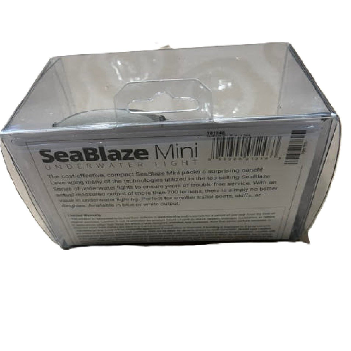 Lumitec SeaBlaze Mini Underwater Light Pair Brushed Finish Blue Non-Dimming-BM1