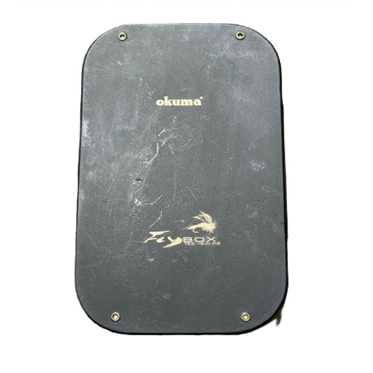 Okuma Classic Aluminum Fly Fishing Tackle Box with 16 Compartments Fly Box BM1