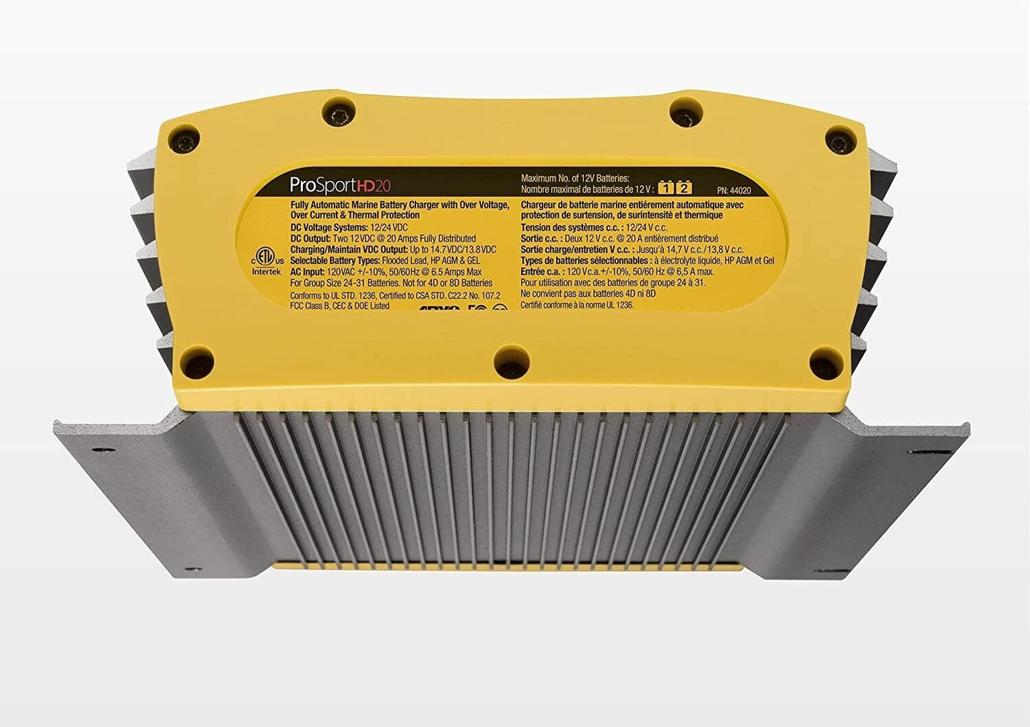 ProMariner ProSportHD 8 Gen 4 - 8 Amp - 2 Bank Battery Charger 44008