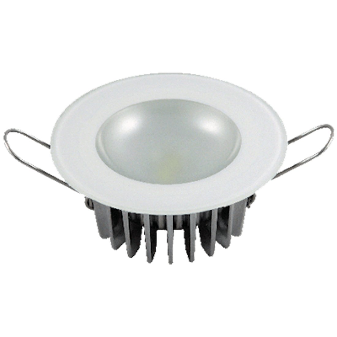 Lumitec Mirage - Flush Mount Down Light - Glass Finish - 3-Color Red/Blue Non Dimming w/White Dimming